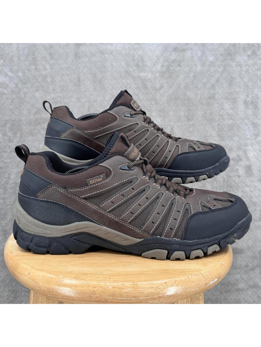 Highland Creek Apex 2 Shoes Mens Size 12 Brown Hiking Athletic Sneakers 550043